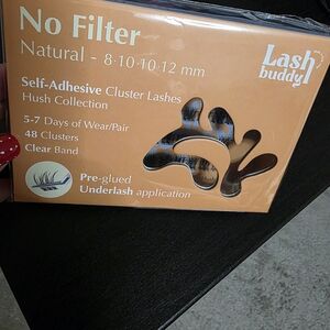 Lash Buddy No Filter Natural Cluster Lashes Still Sealed, Never Opened
